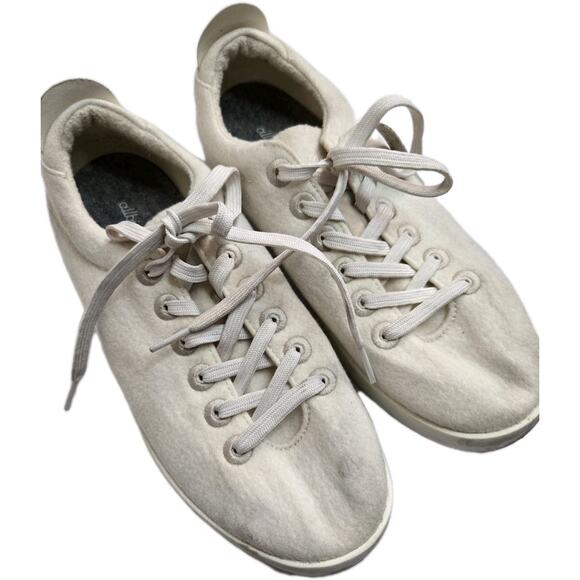 Allbirds Wool Piper Low Tops White Fashion Sneaker Womens Size 10 - Picture 2 of 10